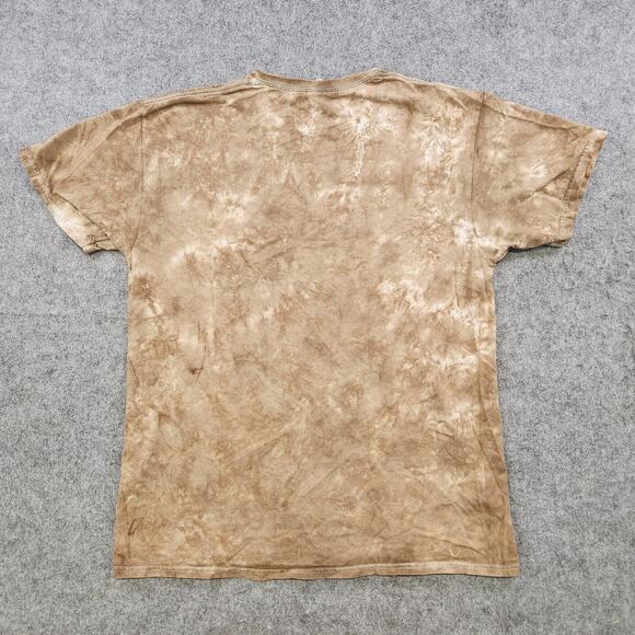 The Mountain Horses T Shirt Mens Large Tie Dye Wild West American Flag Graphic - Picture 8 of 9